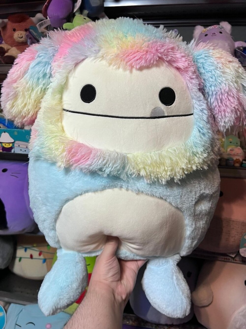 *NEW RELEASE* Squishmallows FuzzAMallow 16 inch ZOZO the BLUE Bigfoot NWT
